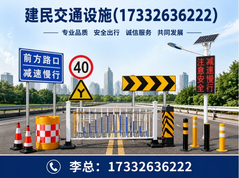 廊坊霸州交通设施厂家展示图